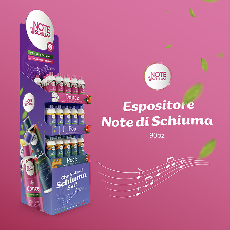 Gel Doccia Note di Schiuma